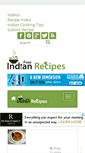 Mobile Screenshot of freeindianrecipes.com